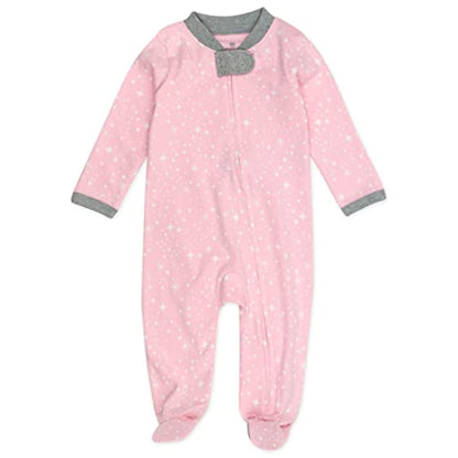 The Tribalist - HonestBaby: Sleep & Play Organic Cotton Jumpsuit with a Footed Pajamas