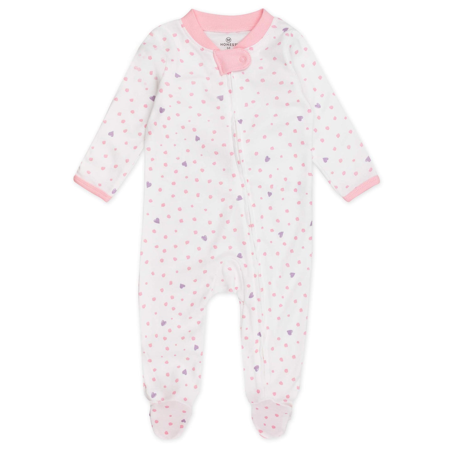 The Tribalist - HonestBaby: Sleep & Play Organic Cotton Jumpsuit with a Footed Pajamas