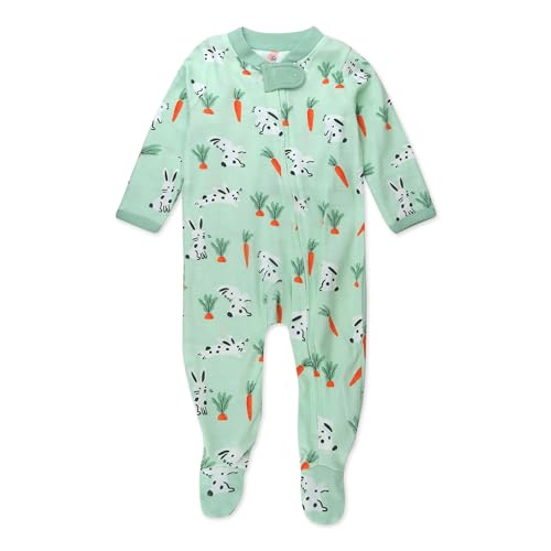 The Tribalist - HonestBaby: Sleep & Play Organic Cotton Jumpsuit with a Footed Pajamas