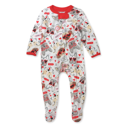 The Tribalist - HonestBaby: Sleep & Play Organic Cotton Jumpsuit with a Footed Pajamas