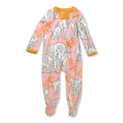 The Tribalist - HonestBaby: Sleep & Play Organic Cotton Jumpsuit with a Footed Pajamas