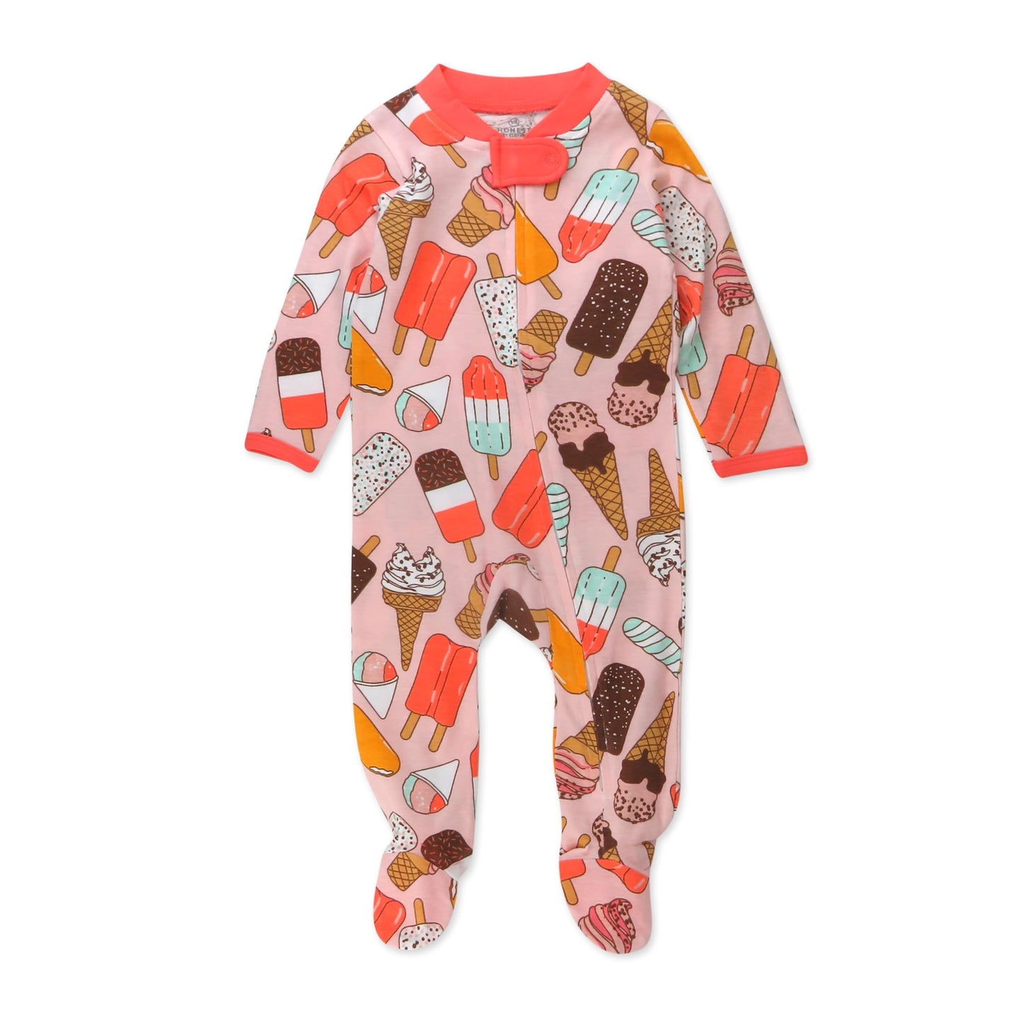 The Tribalist - HonestBaby: Sleep & Play Organic Cotton Jumpsuit with a Footed Pajamas