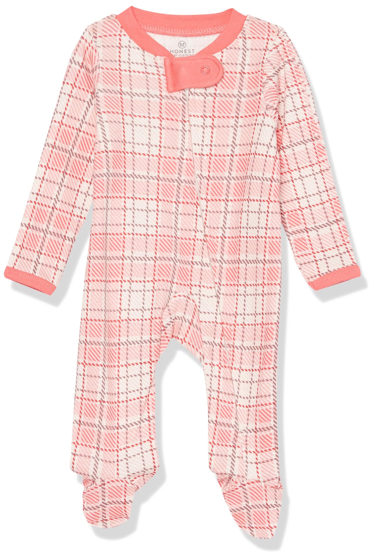 The Tribalist - HonestBaby: Sleep & Play Organic Cotton Jumpsuit with a Footed Pajamas