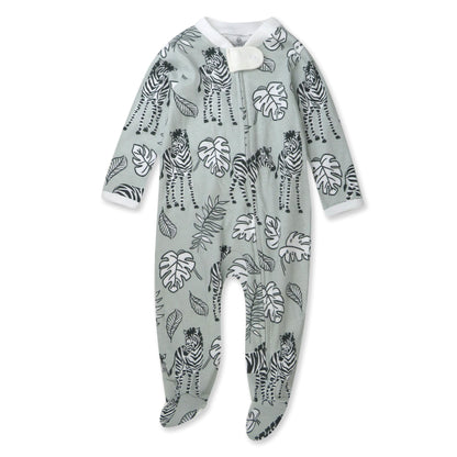 The Tribalist - HonestBaby: Sleep & Play Organic Cotton Jumpsuit with a Footed Pajamas