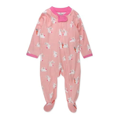 The Tribalist - HonestBaby: Sleep & Play Organic Cotton Jumpsuit with a Footed Pajamas