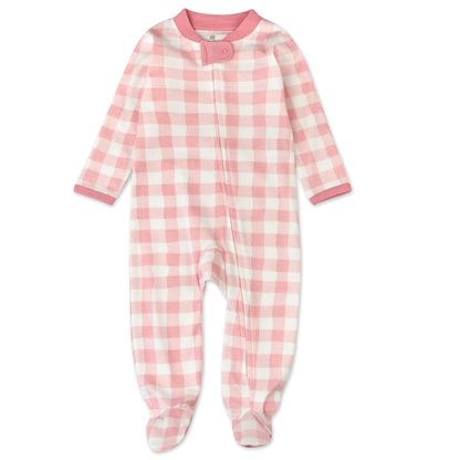 The Tribalist - HonestBaby: Sleep & Play Organic Cotton Jumpsuit with a Footed Pajamas