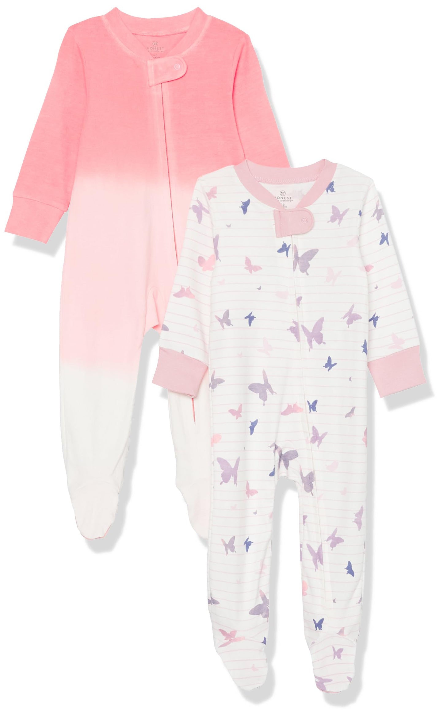 The Tribalist - HonestBaby: Sleep & Play Organic Cotton Jumpsuit with a Footed Pajamas