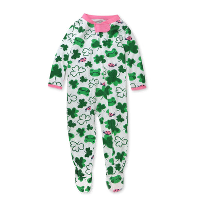 The Tribalist - HonestBaby: Sleep & Play Organic Cotton Jumpsuit with a Footed Pajamas