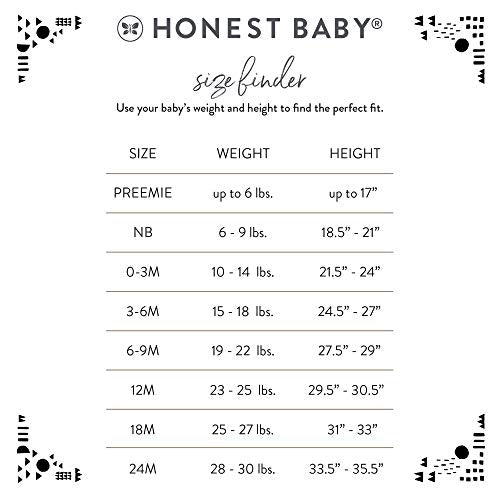 The Tribalist - HonestBaby: Sleep & Play Organic Cotton Jumpsuit with a Footed Pajamas