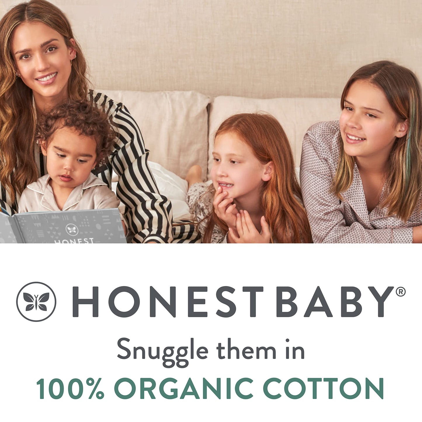 The Tribalist - HonestBaby: Sleep & Play Organic Cotton Jumpsuit with a Footed Pajamas