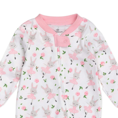 The Tribalist - HonestBaby: Sleep & Play Organic Cotton Jumpsuit with a Footed Pajamas