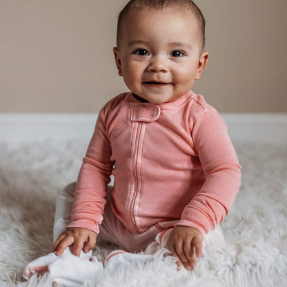 The Tribalist - HonestBaby: Sleep & Play Organic Cotton Jumpsuit with a Footed Pajamas