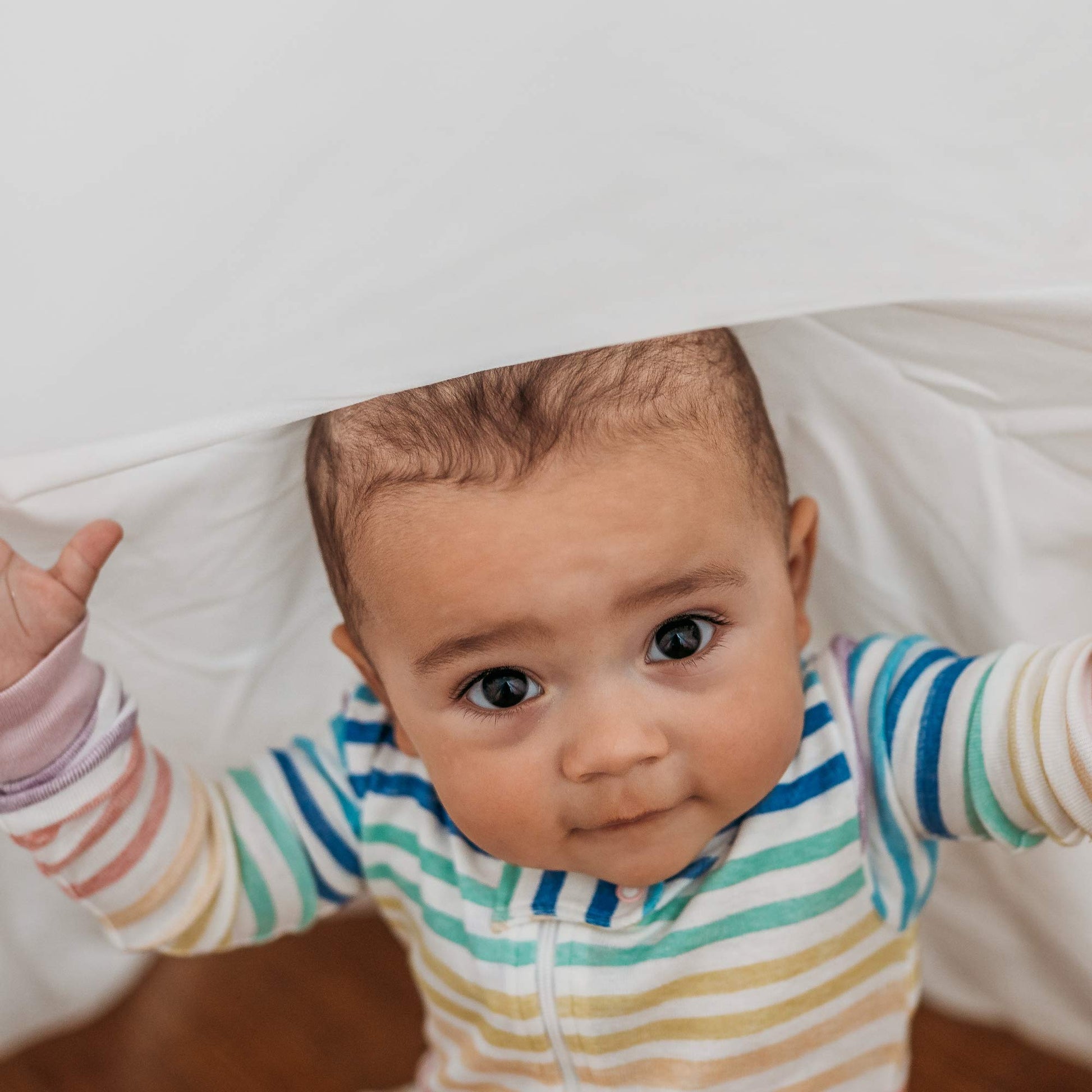 The Tribalist - HonestBaby: Sleep & Play Organic Cotton Jumpsuit with a Footed Pajamas