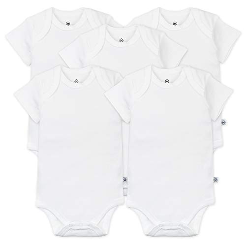 The Tribalist - HonestBaby: Organic Cotton Short-Sleeve Baby Bodysuits