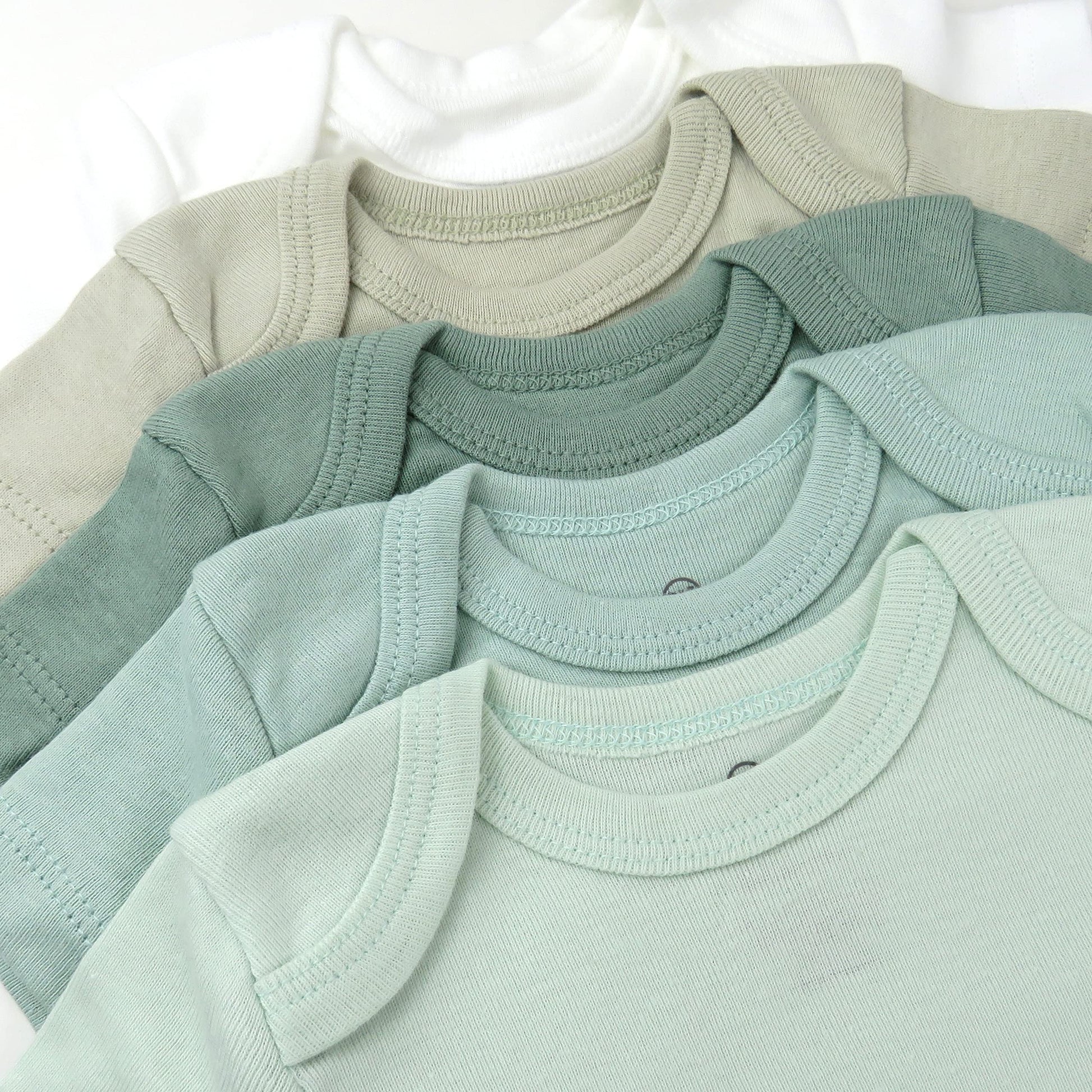 The Tribalist - HonestBaby: Organic Cotton Short-Sleeve Baby Bodysuits