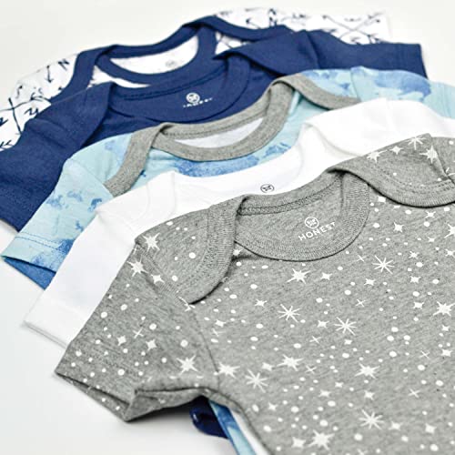 The Tribalist - HonestBaby: Organic Cotton Short-Sleeve Baby Bodysuits