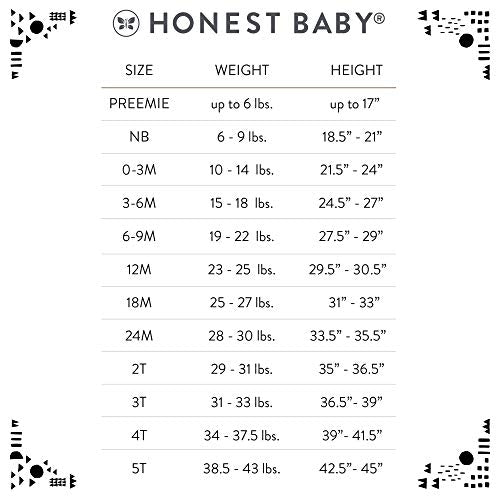 The Tribalist - HonestBaby: Organic Cotton Short-Sleeve Baby Bodysuits