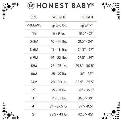 The Tribalist - HonestBaby: Organic Cotton Short-Sleeve Baby Bodysuits