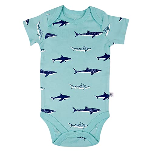 The Tribalist - HonestBaby: Organic Cotton Short-Sleeve Baby Bodysuits