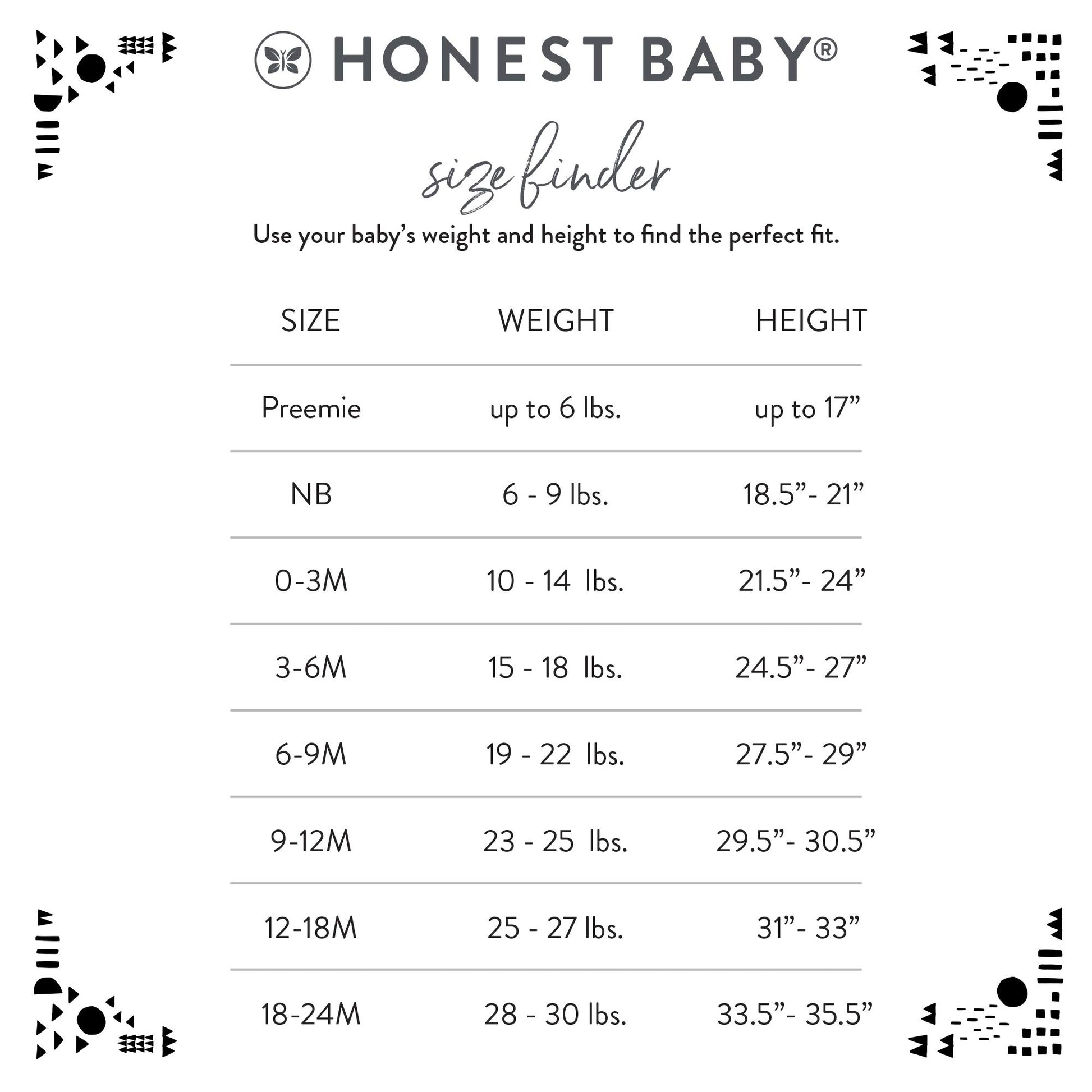 The Tribalist - HonestBaby: Organic Cotton Short-Sleeve Baby Bodysuits