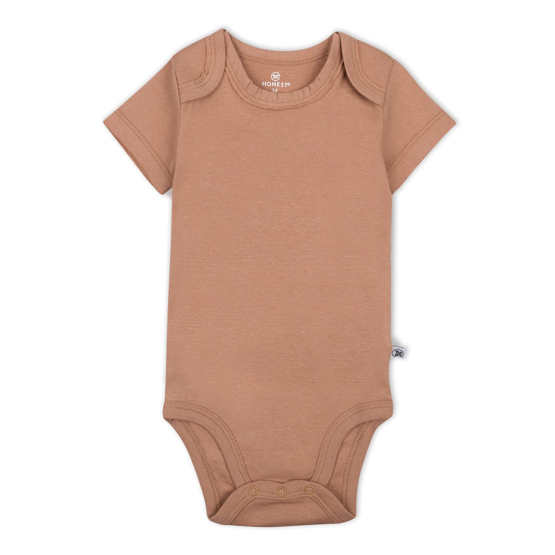 The Tribalist - HonestBaby: Organic Cotton Short-Sleeve Baby Bodysuits