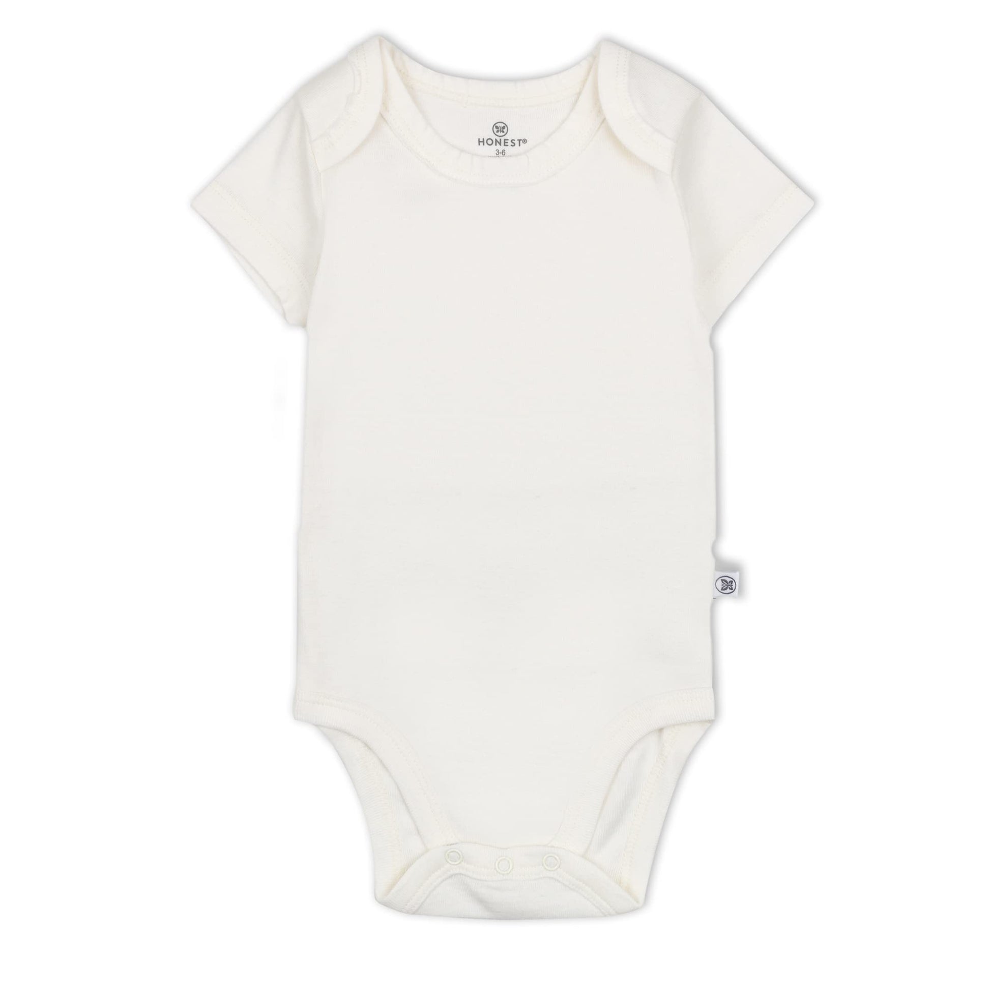 The Tribalist - HonestBaby: Organic Cotton Short-Sleeve Baby Bodysuits