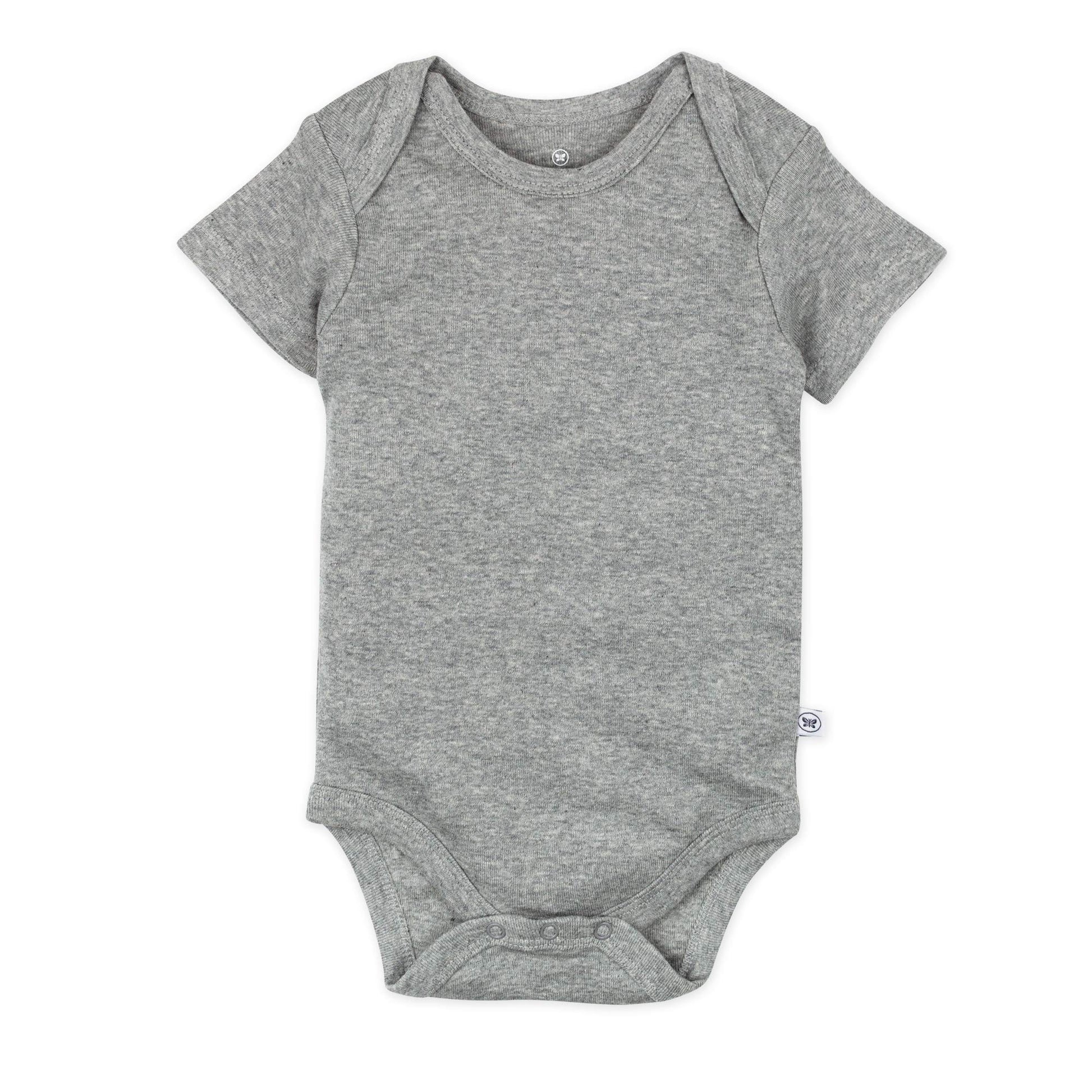 The Tribalist - HonestBaby: Organic Cotton Short-Sleeve Baby Bodysuits