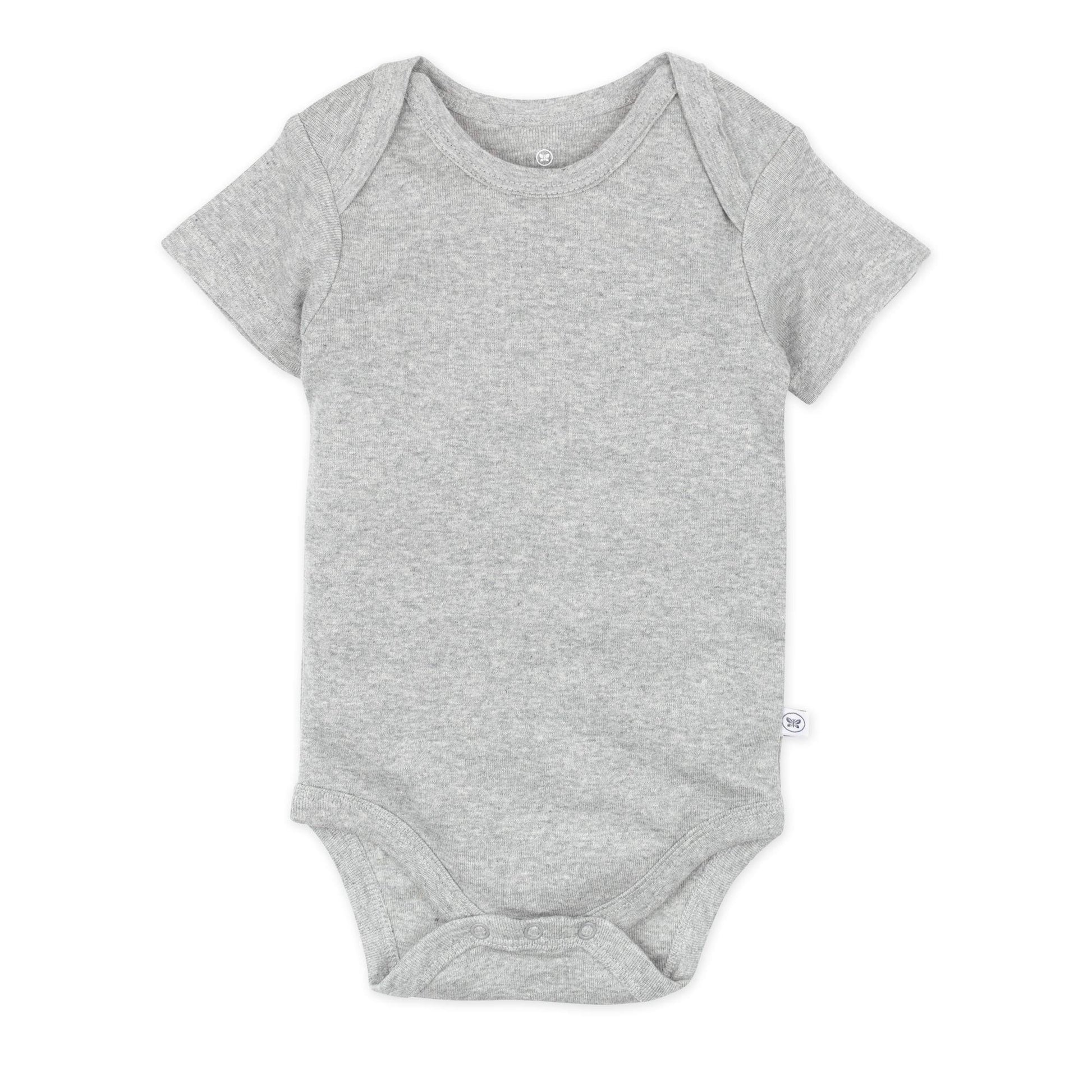 The Tribalist - HonestBaby: Organic Cotton Short-Sleeve Baby Bodysuits