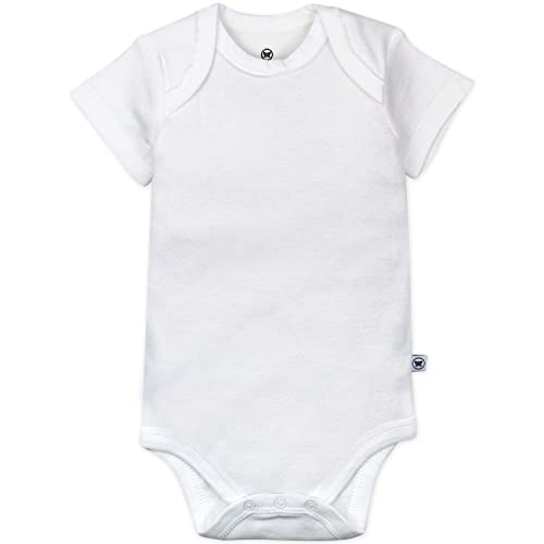 The Tribalist - HonestBaby: Organic Cotton Short-Sleeve Baby Bodysuits