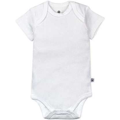 The Tribalist - HonestBaby: Organic Cotton Short-Sleeve Baby Bodysuits