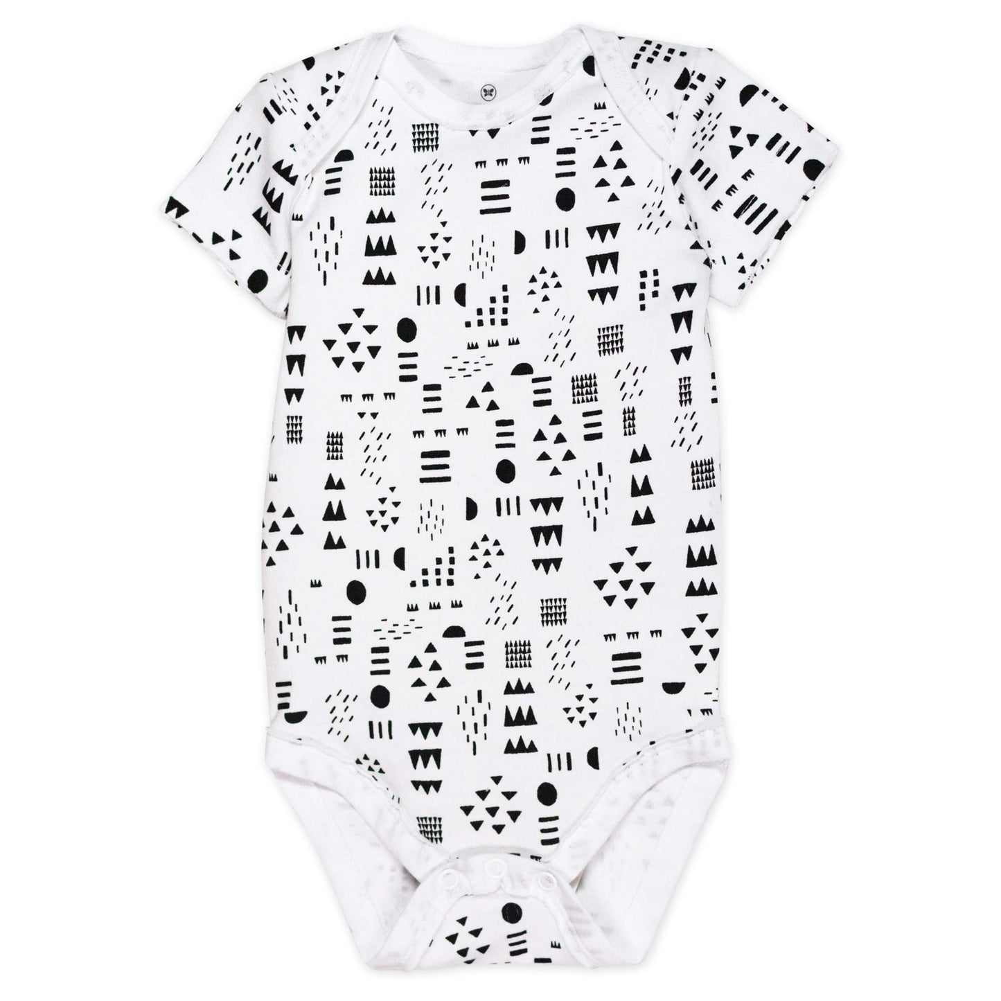 The Tribalist - HonestBaby: Organic Cotton Short-Sleeve Baby Bodysuits