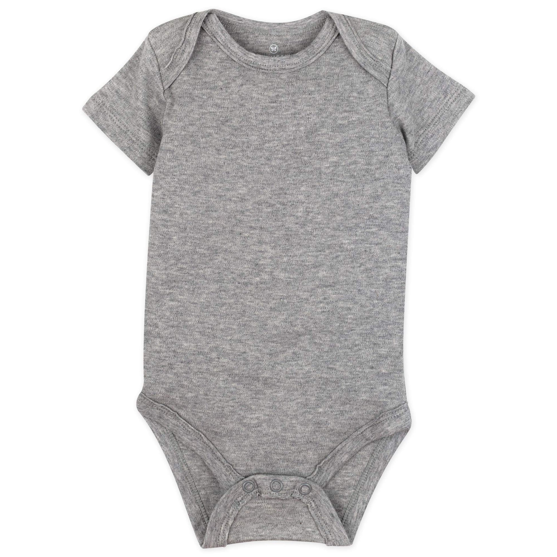 The Tribalist - HonestBaby: Organic Cotton Short-Sleeve Baby Bodysuits