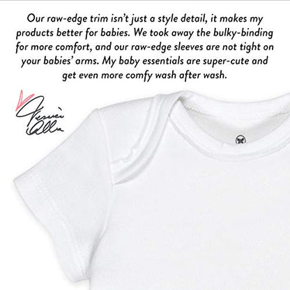 The Tribalist - HonestBaby: Organic Cotton Short-Sleeve Baby Bodysuits