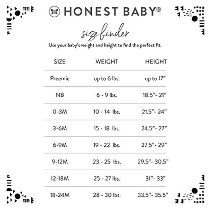 The Tribalist - HonestBaby: Organic Cotton Short-Sleeve Baby Bodysuits