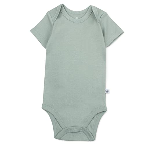 The Tribalist - HonestBaby: Organic Cotton Short-Sleeve Baby Bodysuits