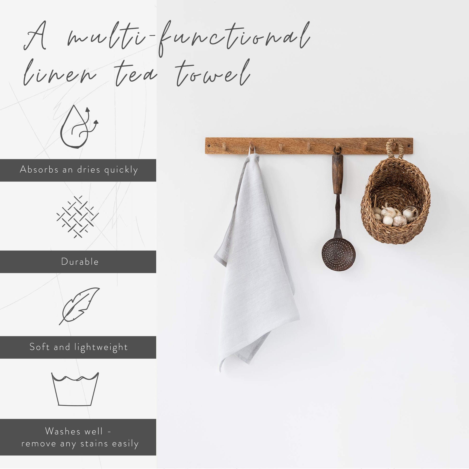 Eco-Friendly Linen Tea Towels