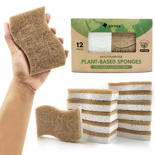 Eco-Friendly Natural Kitchen Sponges