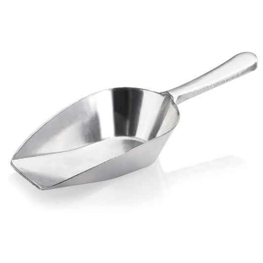 New Star Foodservice: Cast Aluminum Flat Bottom Bar Ice Flour Utility Scoop - The Tribalist