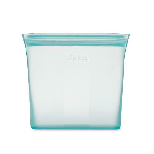 Zip Top: 100% Pure Non-Toxic Platinum Silicone Reusable Food Storage Bags - The Tribalist