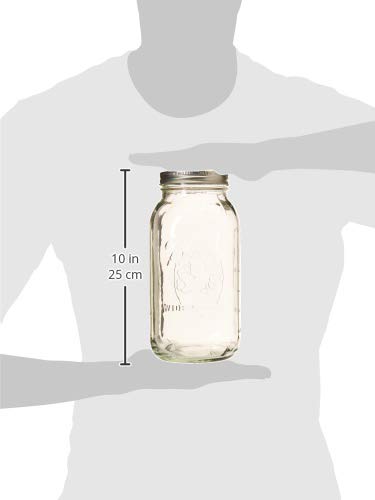 Ball: Wide Mouth Pint Glass Mason Jar with Lids and Bands - The Tribalist