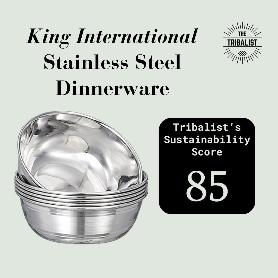 King International: Stainless Steel Dinnerware (50 Pieces) - The Tribalist