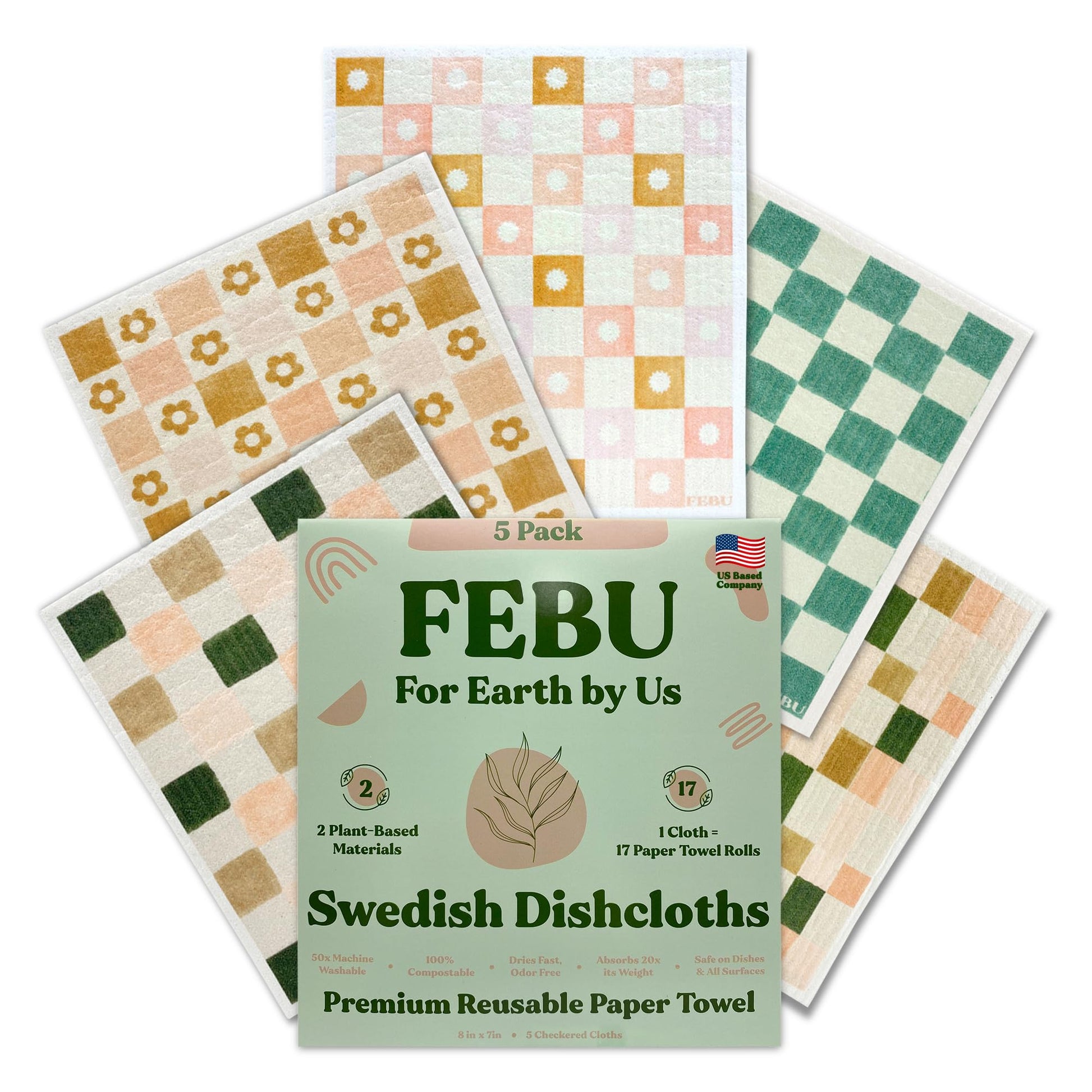 Eco-Friendly Swedish Dishcloths