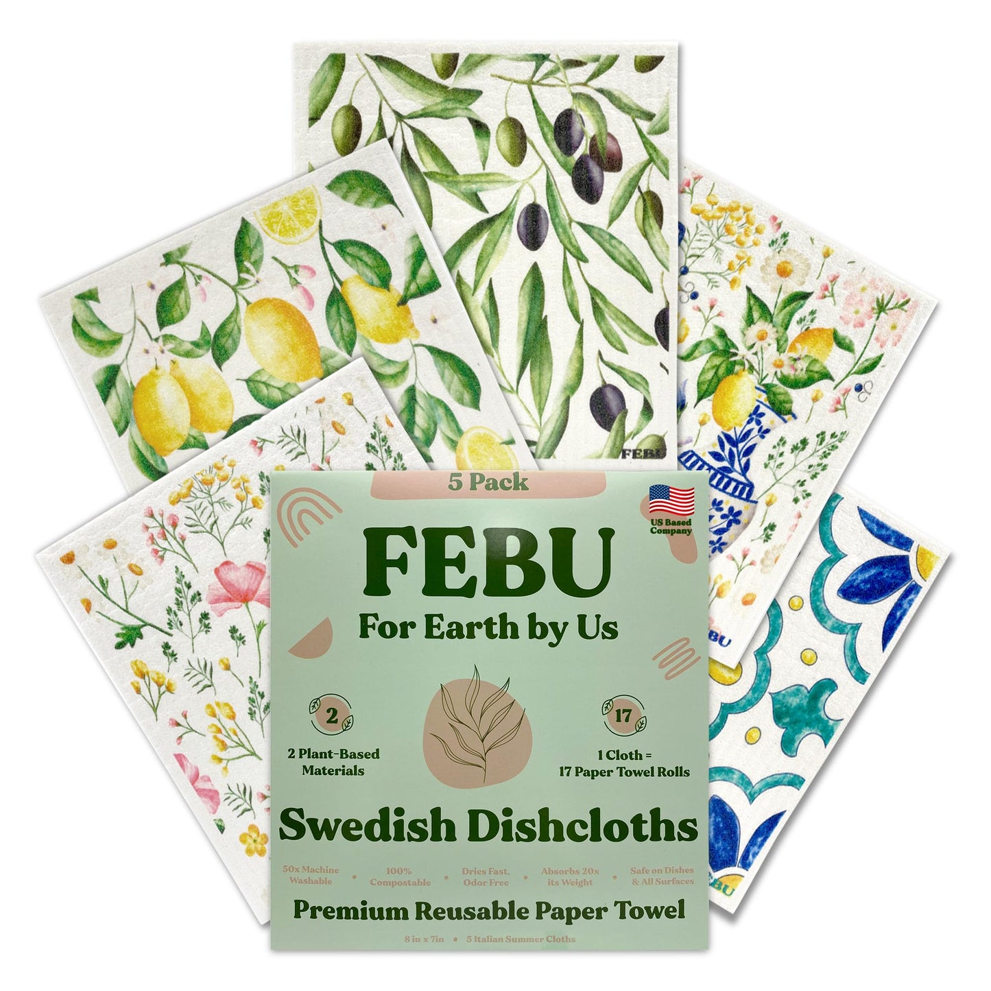 Eco-Friendly Swedish Dishcloths