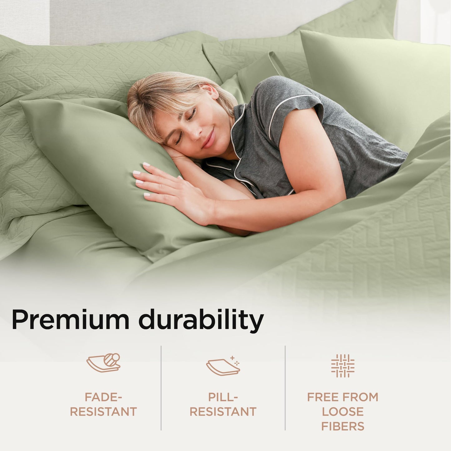 The Tribalist - Threadmill: 100% Premium Supima Cotton Sheets Set with Elasticized Deep Pocket