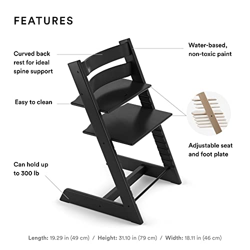 Stokke: Tripp Trapp Adjustable Chair and Newborn Set (Up to 20 lbs) - The Tribalist