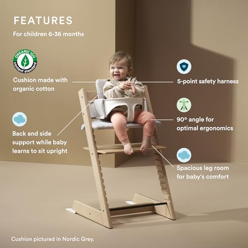 Stokke: Tripp Trapp Adjustable Chair and Newborn Set (Up to 20 lbs) - The Tribalist