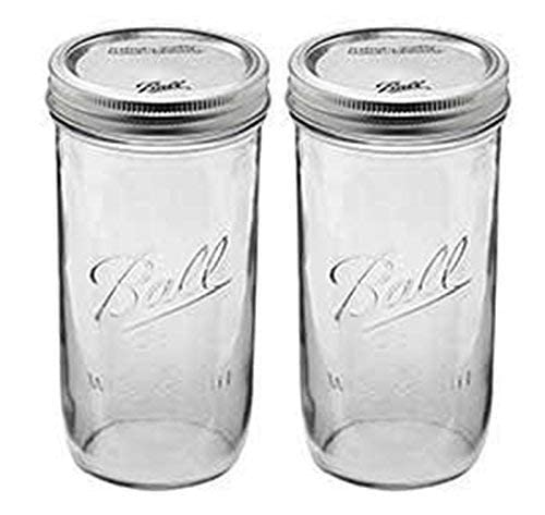 The Tribalist - Ball: 24oz Wide Mouth Glass Jar (Pack of 2)