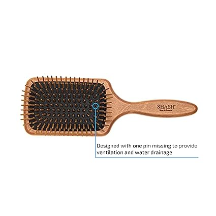 eco-friendly- Wooden Paddle Brush