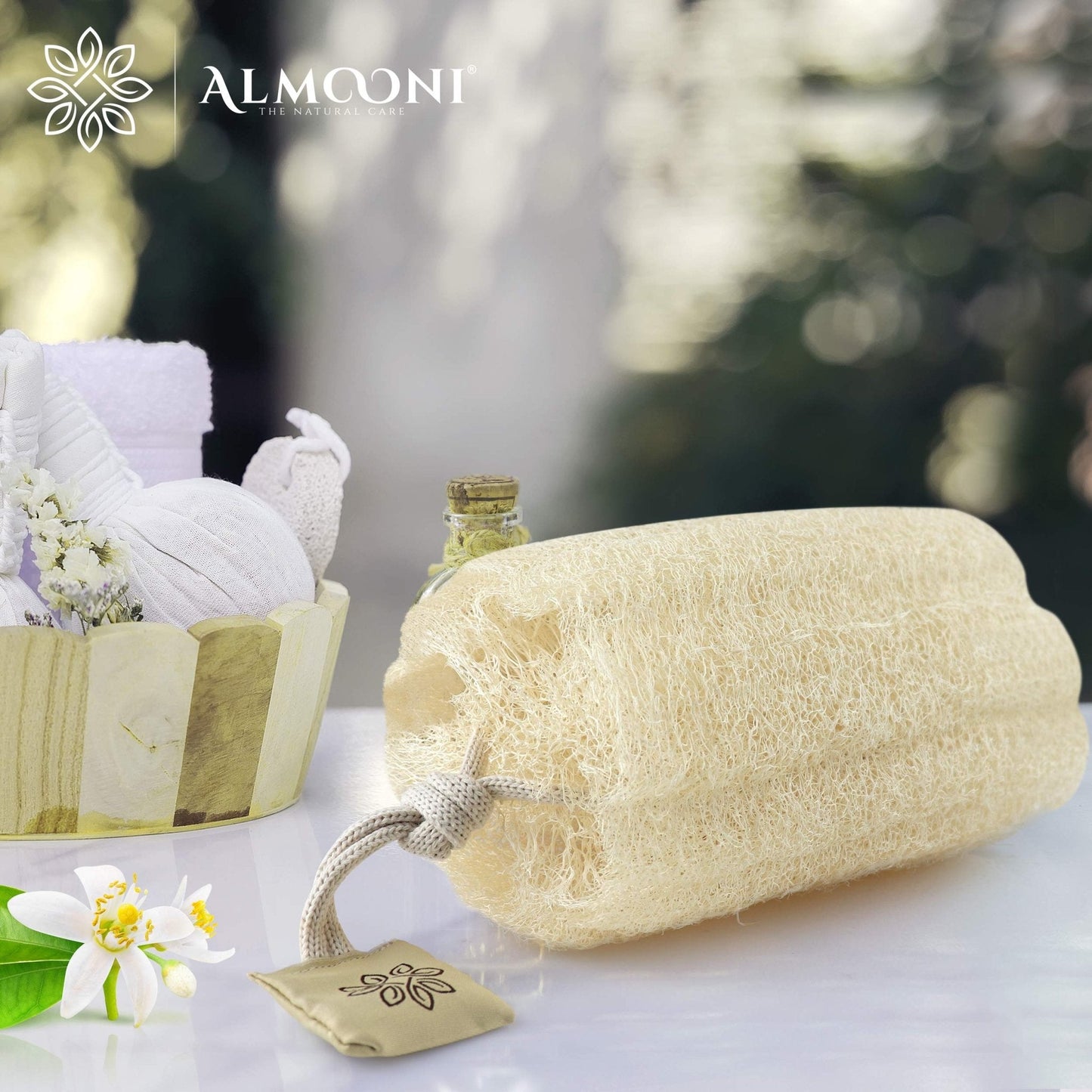 The Tribalist - Aloomi: Exfoliating Body Scrubber Made of Natural Egyptian Loofah Sponge