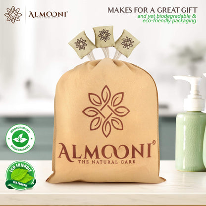 The Tribalist - Aloomi: Exfoliating Body Scrubber Made of Natural Egyptian Loofah Sponge